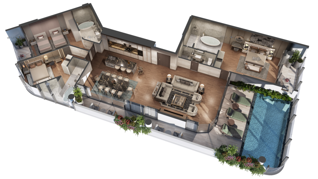 Penthouse 1 - Tòa C